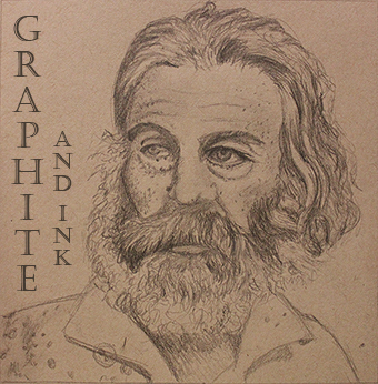 graphite and ink